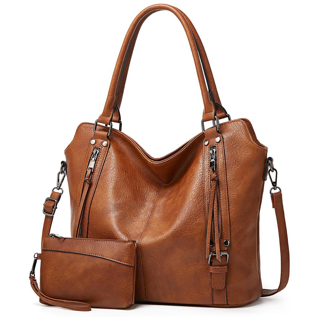 PALAY Tote Bags For Women PU Leather Hobo Bags for Women Purse Stylish 2 in 1 Handbags with Shoulder Strap Ladies Office Bag PALAY Tote Bags For Women PU Leather Hobo Bags for Women Purse Stylish 2 in 1 Handbags with Shoulder Strap Ladies Office Bag